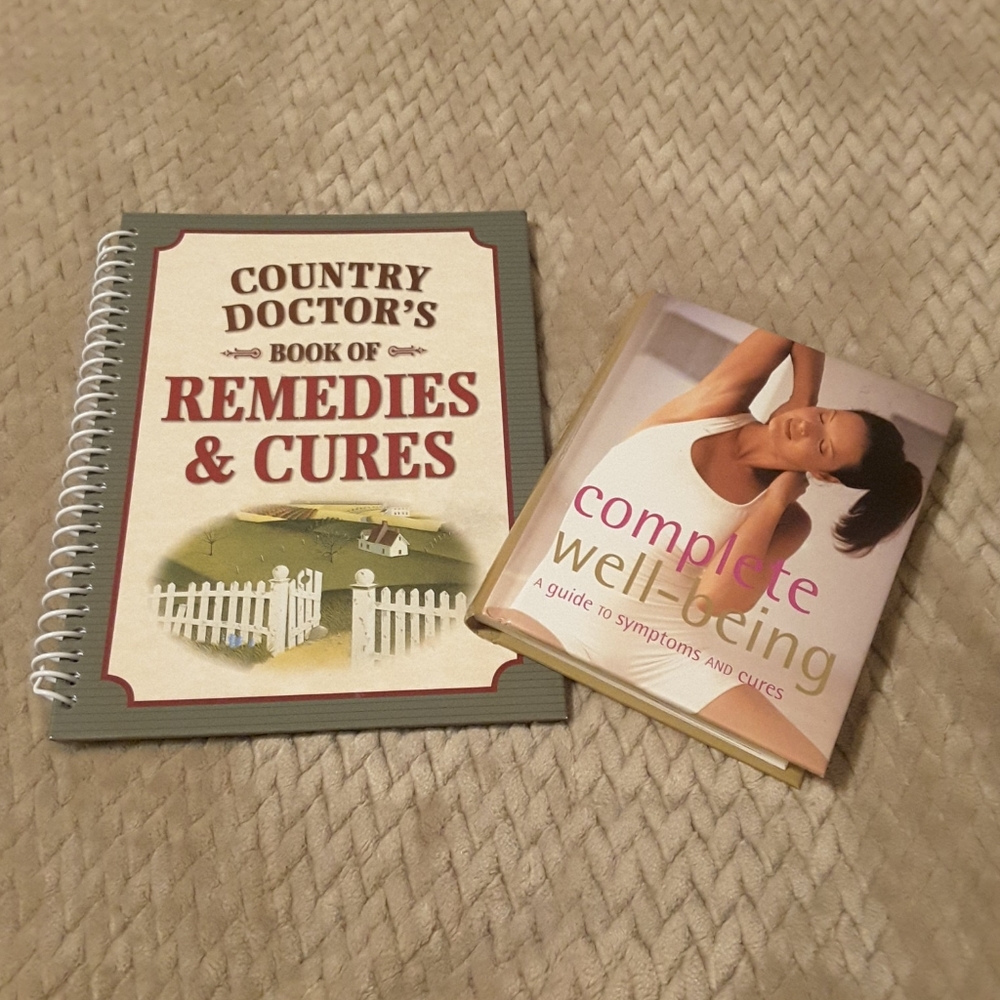 Remedies & Well-Being Books (2 Books)